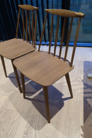 2 stk. spisebordsstole HAY J77