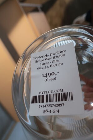 Vase FREDERICIA FURNITURE Hydro H30 cm. 