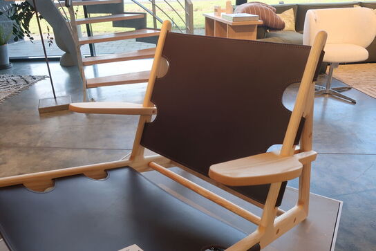 Loungestol FREDERICIA FURNITURE "Jagtstolen 2229, Børge Mogensen”