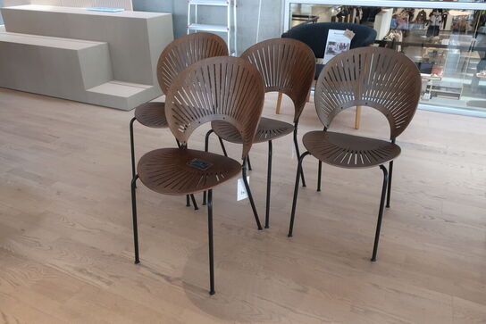4 stk. spisebordsstole FREDERICIA FURNITURE "Trinidad, Nanna Ditzel"