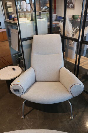 Lænestol FREDERICIA FURNITURE "Queen Chair, Hans J. Wegner"