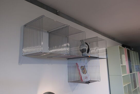 4 stk. hylder MONTANA Panton Wire