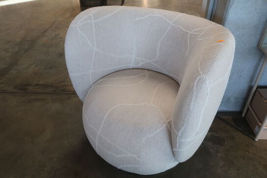 Loungestol m. drejebase FERM LIVING 