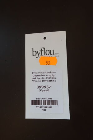 Loungestol FREDERICIA FURNITURE "Jagtstolen 2229, Børge Mogensen”