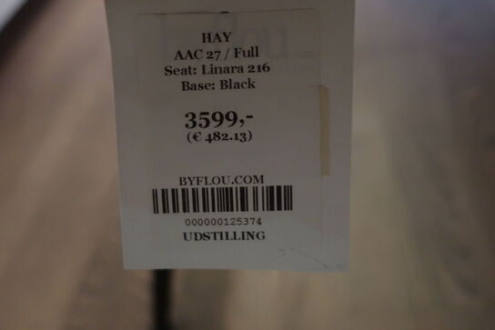 6 stk. spisebordsstole HAY AAC 27