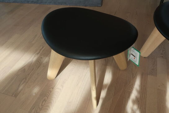 Loungestol med skammel TOM DIXON Slab 