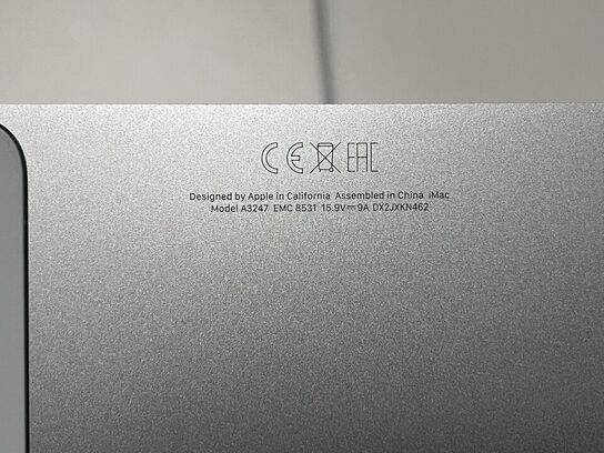 Apple IMAC *24* M4. Med mus og tastertur