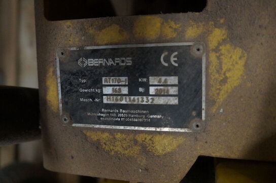 Pladevibrator BERNARDS AT170-1