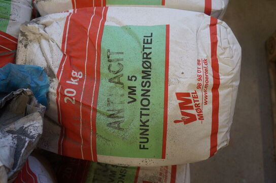 Palle med funktionsmørtel VM MØRTEL