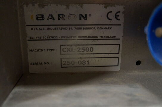 Transportbånd BARON CXL-2500