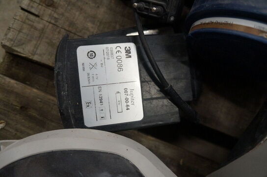 2 stk. Friskluftsmasker 3M