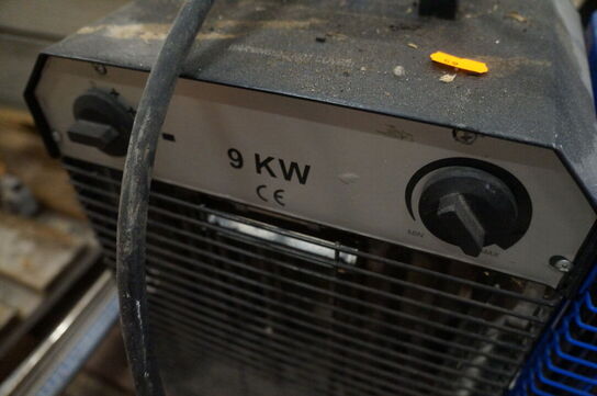 2 stk. Varmeblæsere