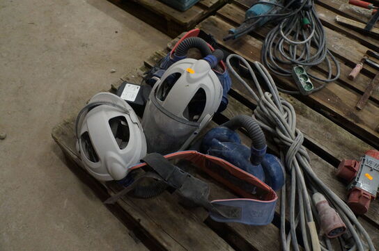 2 stk. Friskluftsmasker 3M