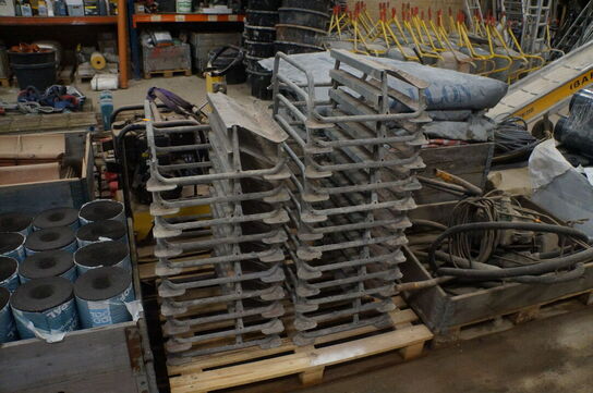 Parti palleforhøjere til mursten