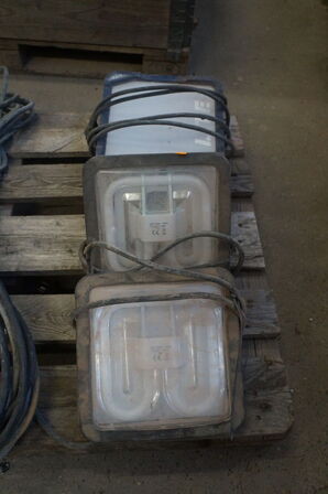 3 stk. Arbejdslamper