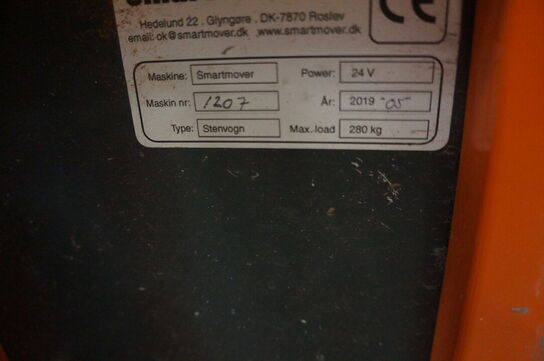 Stenvogn SMART MOVER 280 kg