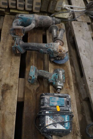 3 stk. El-værktøj MAKITA