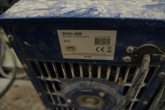 4 stk. Varmeblæsere