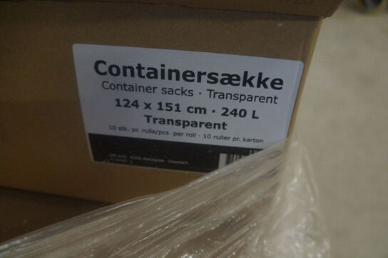 Palle med affaldssække