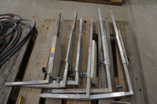 6 stk. Hjørnejernholder