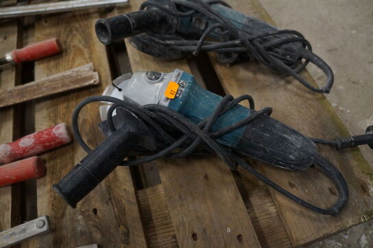 2 stk. Vinkelslibere MAKITA