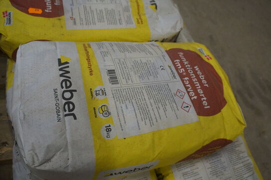 6 pk. Funktionsmørtel WEBER