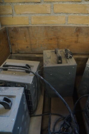 11 stk. Varmeblæsere