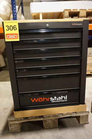 Værktøjsvogn, Wohrstahl, 7 skuffer inkl. Værktøj 