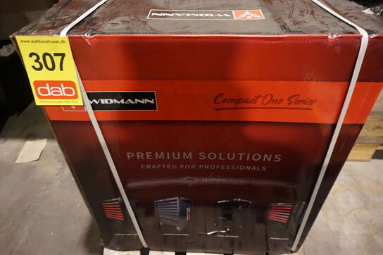 Widmann Compact one værktøjsvogn. Syv skuffer inkl. værktøj 