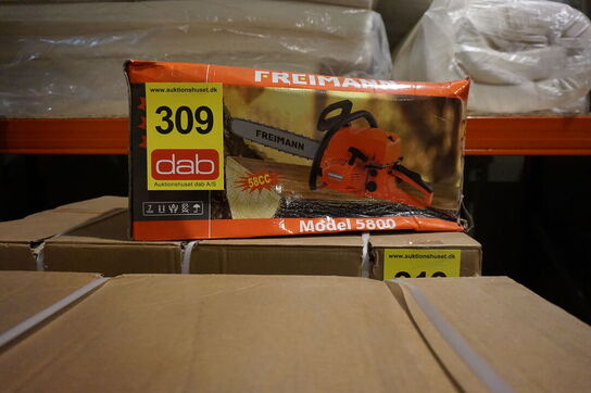 Freimann benzin kædesav 5800 58cc 20" sværd