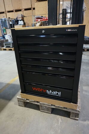 Værktøjsvogn, Wohrstahl, 7 skuffer inkl. Værktøj 