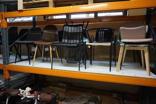 80 stk Ass. Spisebordstole