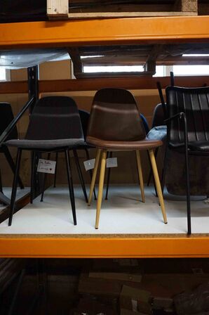 80 stk Ass. Spisebordstole