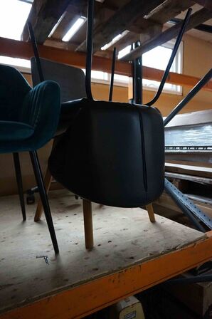 80 stk Ass. Spisebordstole