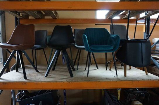 80 stk Ass. Spisebordstole