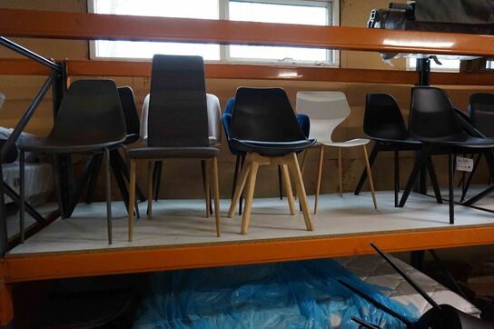 80 stk Ass. Spisebordstole