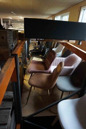 80 stk Ass. Spisebordstole