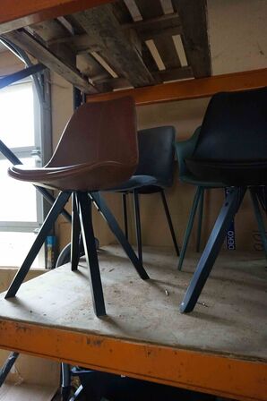 80 stk Ass. Spisebordstole