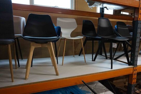 80 stk Ass. Spisebordstole