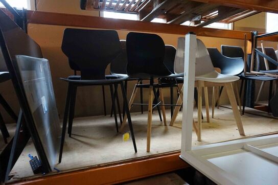 80 stk Ass. Spisebordstole