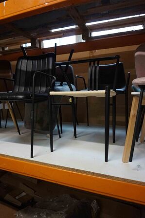 80 stk Ass. Spisebordstole
