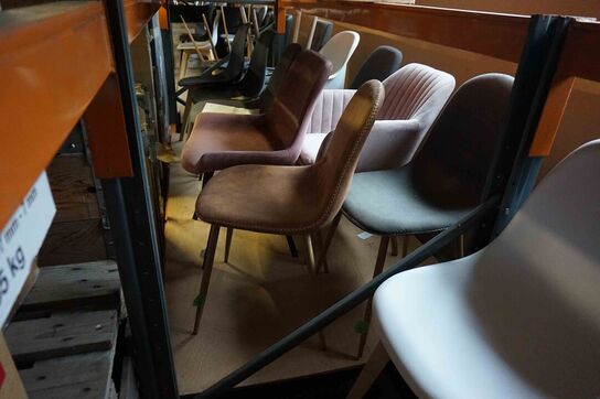 80 stk Ass. Spisebordstole