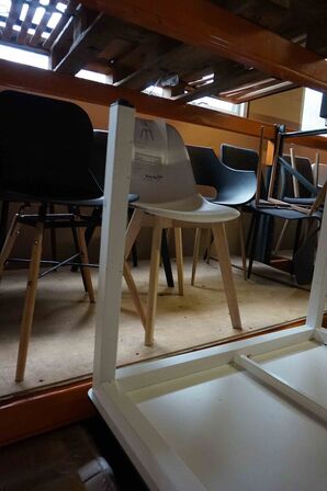 80 stk Ass. Spisebordstole