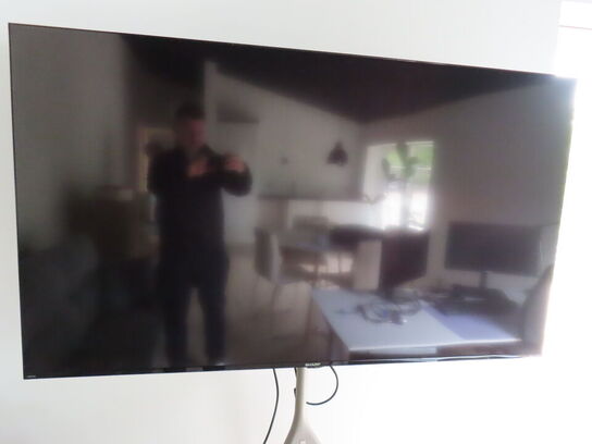 SHARP 65" fladskærm