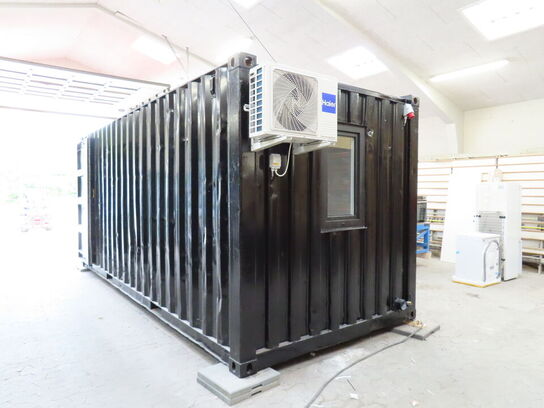 Ombygget 20fods skibscontainer