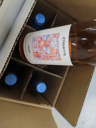 48 stk. blandet alkoholdfri vin, ÉTIQUETTE WINERY