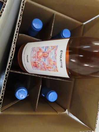 48 stk. blandet alkoholdfri vin, ÉTIQUETTE WINERY