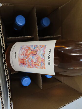 48 stk. blandet alkoholdfri vin, ÉTIQUETTE WINERY