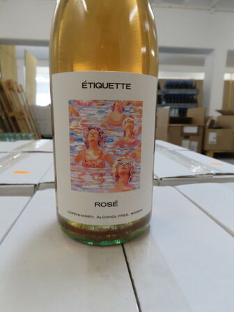 24 stk. Rosé, alkoholfri vin, ÉTIQUETTE WINERY