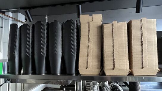 Parti med catering emballage